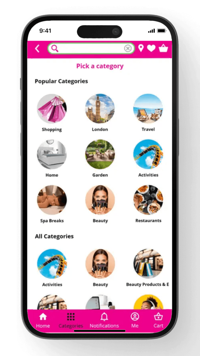 App screenshot